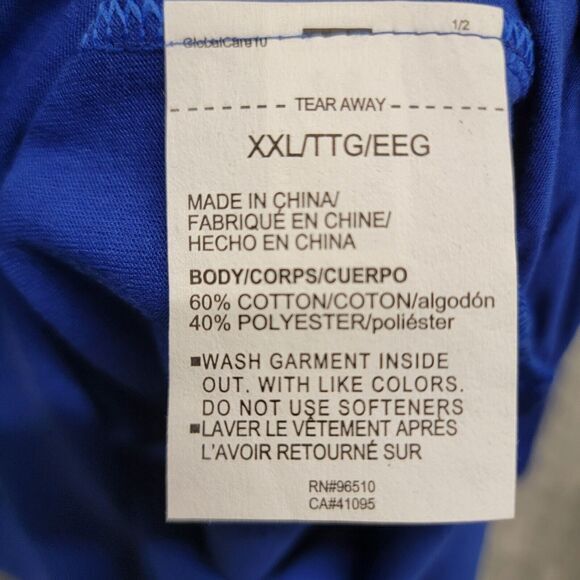 Under Amour Run Anywhere Short Sleeve T-Shirt Mens 2XL 1374228 Bleach Blue $40 - Picture 6 of 11
